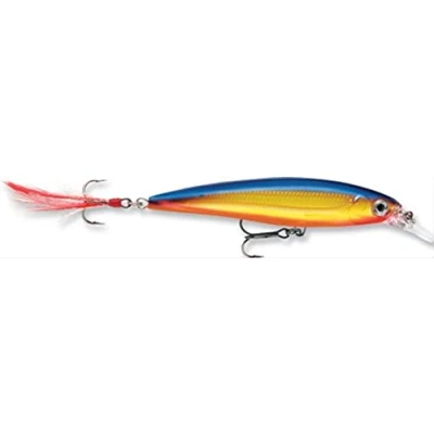 Abbildung von Rapala Köder mit Haken Nr. 4/5, 1.2 1.8m Schwimmtiefe, 10cm Größe, Holographisches Silber, XR10HS