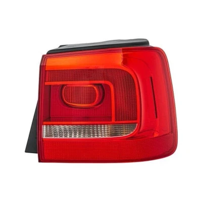 Abbildung von HELLA 2SD 010 468 101 Rückleuchte rechts äusserer Teil P21W, PY21W 12 weiß/rot mit Glühlampen Lampenträger VOLKSWAGEN: Touran I