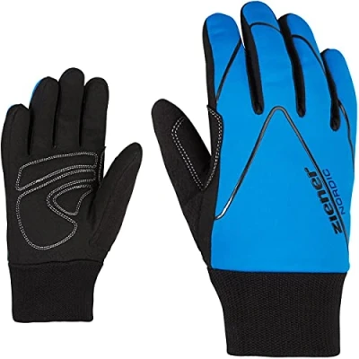 Abbildung von Ziener Kinder Unico Junior Langlauf/Nordic/Crosscountry Handschuhe Winddicht, Atmungsaktiv, Soft Shell, True Blue, S