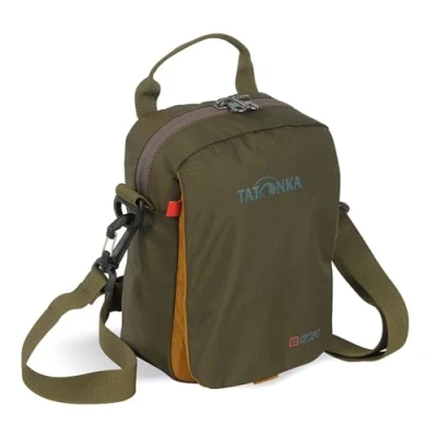 Abbildung von Tatonka Check In RFID B Kleine Umhängetasche mit TÜV geprüftem Blocker Damen und Herren 21 x 15 7 cm oliv