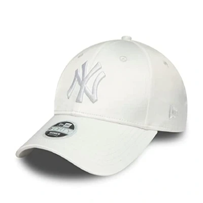 Abbildung von New Era Yorks Yankees MLB Satin White 9Forty Adjustable Women Cap One Size