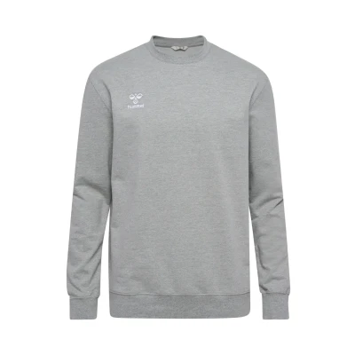 Abbildung von Hummel GO Sweatshirt, Herren, Größe: XXL, Grey melange