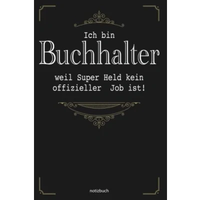 Abbildung von Geschenk Buchhalter Notizbuch: Notizbuch als für den besten A5 / liniert 120 Seiten Tagebuch Terminplaner Geschenkidee ... Mann zum Abschied Abschiedsgeschenk