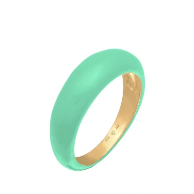 Abbildung von Elli Summer LOOK Ring, Damen, Größe: 54, Türkis