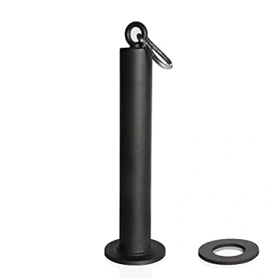 Abbildung von SYL Fitness Gewichtsplatte Ladestift 50mm mit Karabiner, Olympic Weight Plate Loading Pin