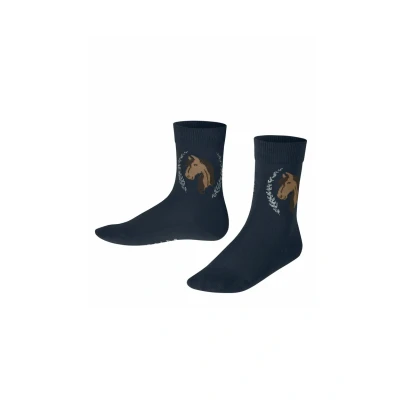 Abbildung von Falke Horse Socken für Kinder, Größe: 35/38, Space blue
