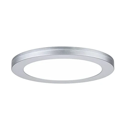 Abbildung von Paulmann LED Einbauleuchte »2in1 Cover it rund 225mm 16,5W 1200lm 4000K Chrom matt«, 1 flammig, Einbaupanel
