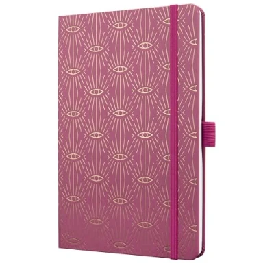 Abbildung von SIGEL J5357 Wochenkalender Jolie 2025, Mystic Mauve, ca. A5, pink, Hardcover, Gummiband, Stiftschlaufe, Einstecktasche, 174 Seiten, vegan, aus nachhaltigem Papier, Terminplaner