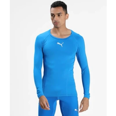 Abbildung von Puma LIGA Langarmshirt, Herren, Größe: Large, Electric blue lemonade