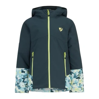 Abbildung von Ziener Kinder AMAJA Ski Jacke/Winterjacke warm, atmungsaktiv, wasserdicht, dark jungle, 176