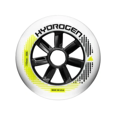 Abbildung von Rollerblade Unisex Erwachsene HYDROGEN 110/85A (8PCS) Rollen, Weiss, 110mm/85A