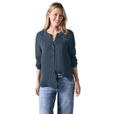 Abbildung von Cecil Bluse, Damen, Größe: Large, Blau