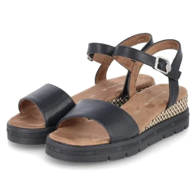 Abbildung von TOM Tailor Plateausandalette, Damen, Größe: 40, Black Schuhe