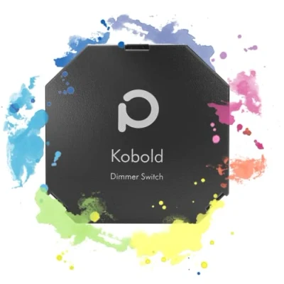 Abbildung von Phoscon Kobold Zigbee 3.0 Dimm Aktor, Unterputz, einzigartige Schaltersteuerung zusammen mit dem ConBee II, 230V, max. 200W/400W, Phasenabschnitt