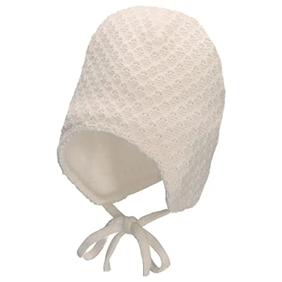 Abbildung von Sterntaler Unisex Baby Hose StrickMütze, Ecru, 43 EU