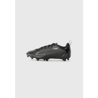 Abbildung von Puma Ultra 6 Unisex Fußballschuhe Naturrasen für Kinder, Größe: 28, Black/fizzy light/green terrain Schuhe