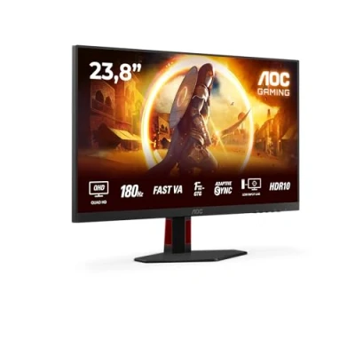 Abbildung von AOC Gaming Monitor »Q24G4RE«, 60,5 cm/24 Zoll, 2560 x 1440 px, QHD, 1 ms Reaktionszeit, 180 Hz, neigbar