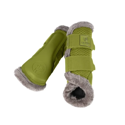 Abbildung von Eskadron Gamaschen Platinum Mesh Fauxfur Moosgrün