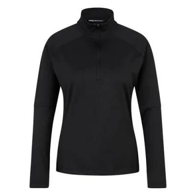 Abbildung von Ziener Damen Jeane Skipullover, Skirolli, Funktions Shirt warm, elastisch, Black, 40
