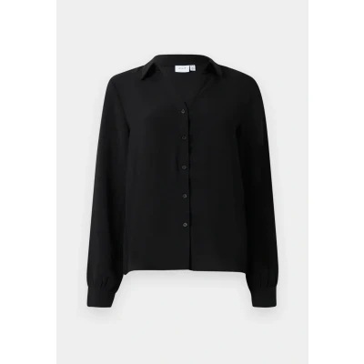 Abbildung von Vila Langarmbluse »VIJOSA L/S V NECK SHIRT NOOS«