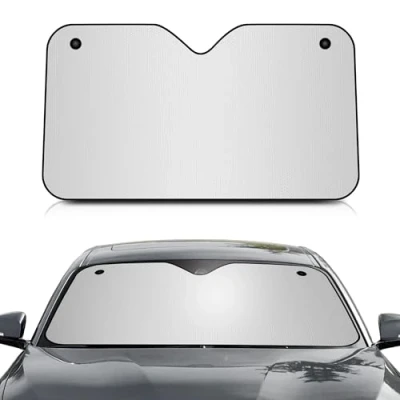 Abbildung von PLUS POWER PLATEADO PWPS1003 Auto Sonnenschutz grau