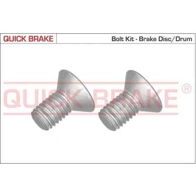 Abbildung von QUICK BRAKE 11669K Schraube, Bremsscheibe MINI: Convertible, Hatchback, Clubman