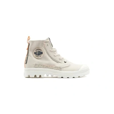Abbildung von Palladium Pampa Underlayer Schnürstiefelette, Damen, Größe: 43, Sand Schuhe