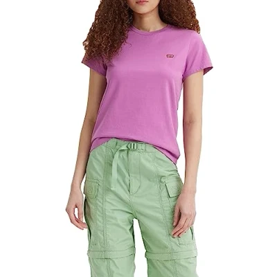 Abbildung von Levi&#039;s Perfect TEE Tshirt basic, Damen, Größe: XXS, Iris orchid