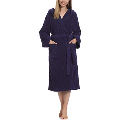 Abbildung von Ladeheid Bademantel, Damen, Größe: Medium, Darkblue