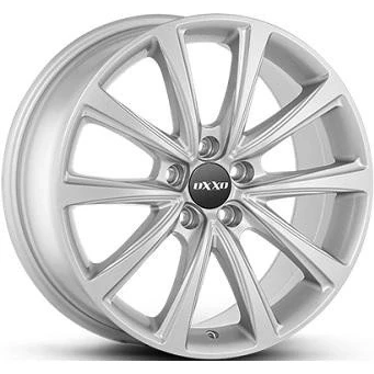 Abbildung von OXXO 5 loch 17Zoll 112mm Alufelge LIBERTY Brillantsilber lackiert OX17 701740 V7 07 Felge