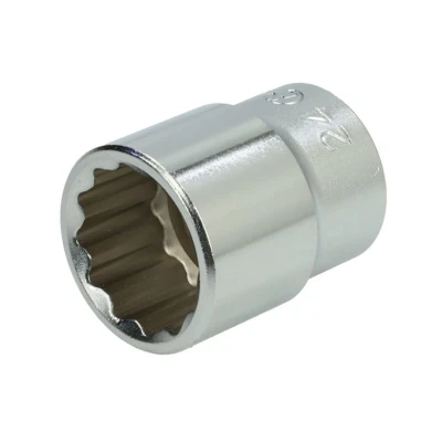 Abbildung von Zwölfkantnuss 1/2 zoll HANS 24 mm 12 kant kurz