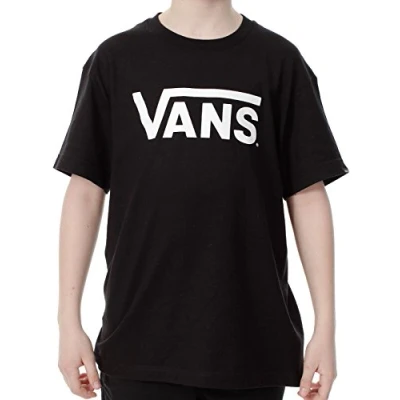 Abbildung von Vans Jungen Shirt B Classic Boys, Black/White, M, VIVFY28