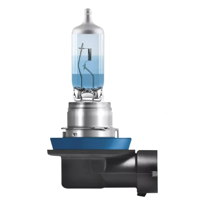Abbildung von Osram COOL BLUE® INTENSE H11, +100% more brightness, up to 5,000K, halogen headlight lamp, LED look, Hanging folding box (2 lamps)