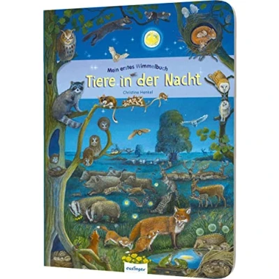 Abbildung von Mein erstes Wimmelbuch: Tiere in der Nacht: Die schönsten Natur und Tier Wimmelbilder jetzt &quot;bei Nacht&quot;