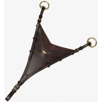 Abbildung von LeMieux Geschlossene Martingalgabel Kudos Braun/Messing Cob