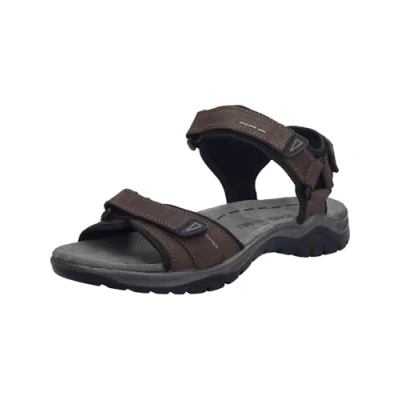 Abbildung von Josef Seibel ARLO Trekkingsandale, Herren, Größe: 46, Braun Schuhe