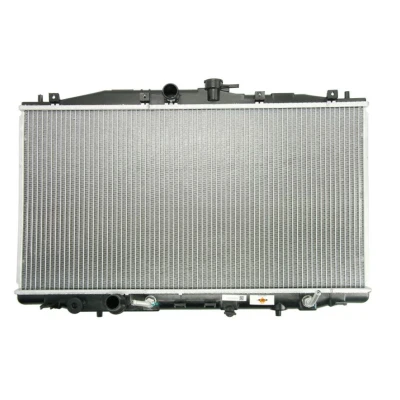 Abbildung von NRF 53391 Kühler, Motorkühlung Aluminium 712 375 16 Kühlrippen gelötet HONDA: Accord 7 Limousine