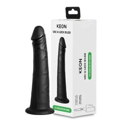 Abbildung von Kiiroo Vakuumverschlossener Dildo Schwarz