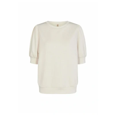 Abbildung von Soyaconcept BANU Kurzarm Tshirt basic, Damen, Größe: Large, cream