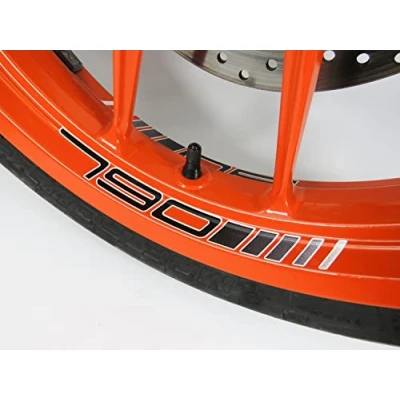 Abbildung von BIKE label Felgenbett Aufkleber kompatibel für KTM 790 Duke Adventure X790154VA