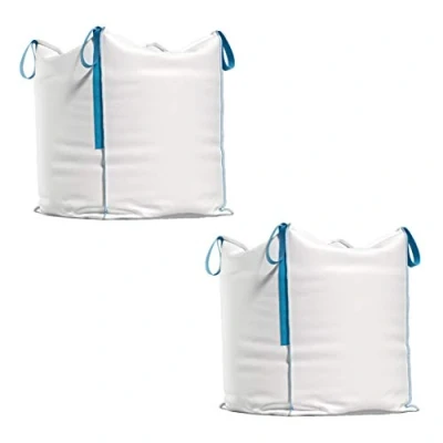 Abbildung von TK THERMALKING Big Bag Säcke für Bauschutt, Holz, Gartenabfall, Sand Bauschuttsäcke 90x90x90 cm, bags Tragfähigkeit 1000 kg (2)