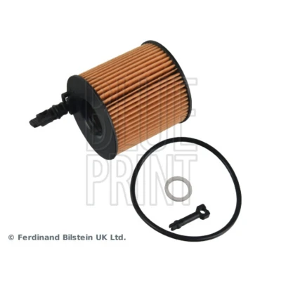 Abbildung von BLUE PRINT ADBP210121 Ölfilter mit Anbaumaterial, Dichtung Filtereinsatz HYUNDAI: Kona SUV, i20 III, Tucson