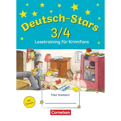 Abbildung von Deutsch Stars Allgemeine Ausgabe 3./4. Schuljahr: Lesetraining für Krimifans Übungsheft Mit Lösungen