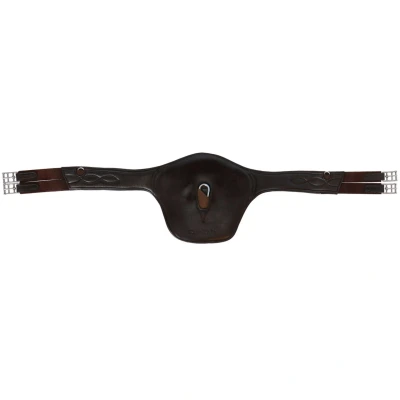Abbildung von Kavalkade Sattelgurt Soft`n Safe mit Bauchlatz Braun 125cm