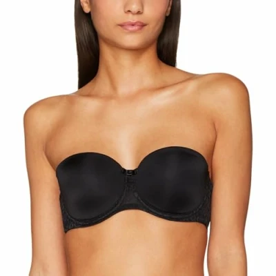 Abbildung von Triumph Beauty FULL Essential trägerloser/variabler BH, Damen, Größe: 80G, Black
