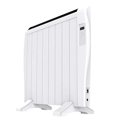Abbildung von Cecotec Flachheizkörper mit Wi Fi Steuerung ReadyWarm 1800 Thermal Connected. 1200 W, 8 Rippen, LED Bildschirm, Fernbedienung, programmierbarer Timer, Temperaturwahl, 15 m² Abdeckung