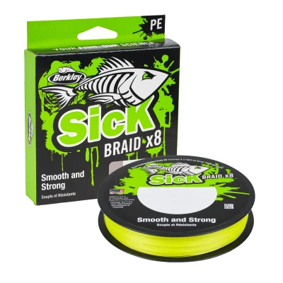 Abbildung von Berkley Sick Geflochtene Schnur Flame Grün 2000m 0.19mm (18kg)