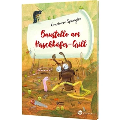 Abbildung von Hirschkäfer Grill 2: Baustelle am Grill: Lustiges Insekten Kinderbuch zum Vorlesen (2)