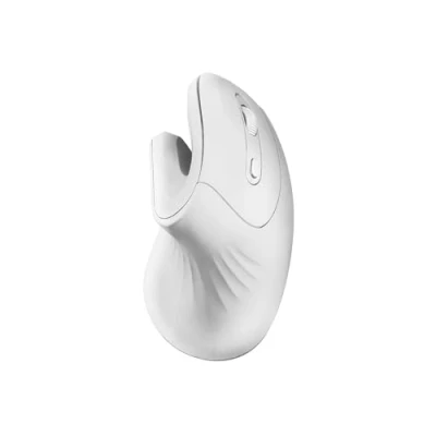 Abbildung von MARSGAMING Mars Gaming MMW ERGOPRO Weiß, Ergonomische Vertikale Kabellose Maus, Gefaltetes Design, Optischer Sensor 3200DPI, Huano Schalter, Kabelloser Empfänger 2.4GHz, Multi Plattform Support