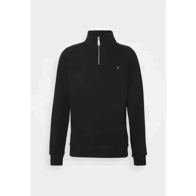 Abbildung von Farah JIM 1/4 Sweatshirt, Herren, Größe: Large, Black